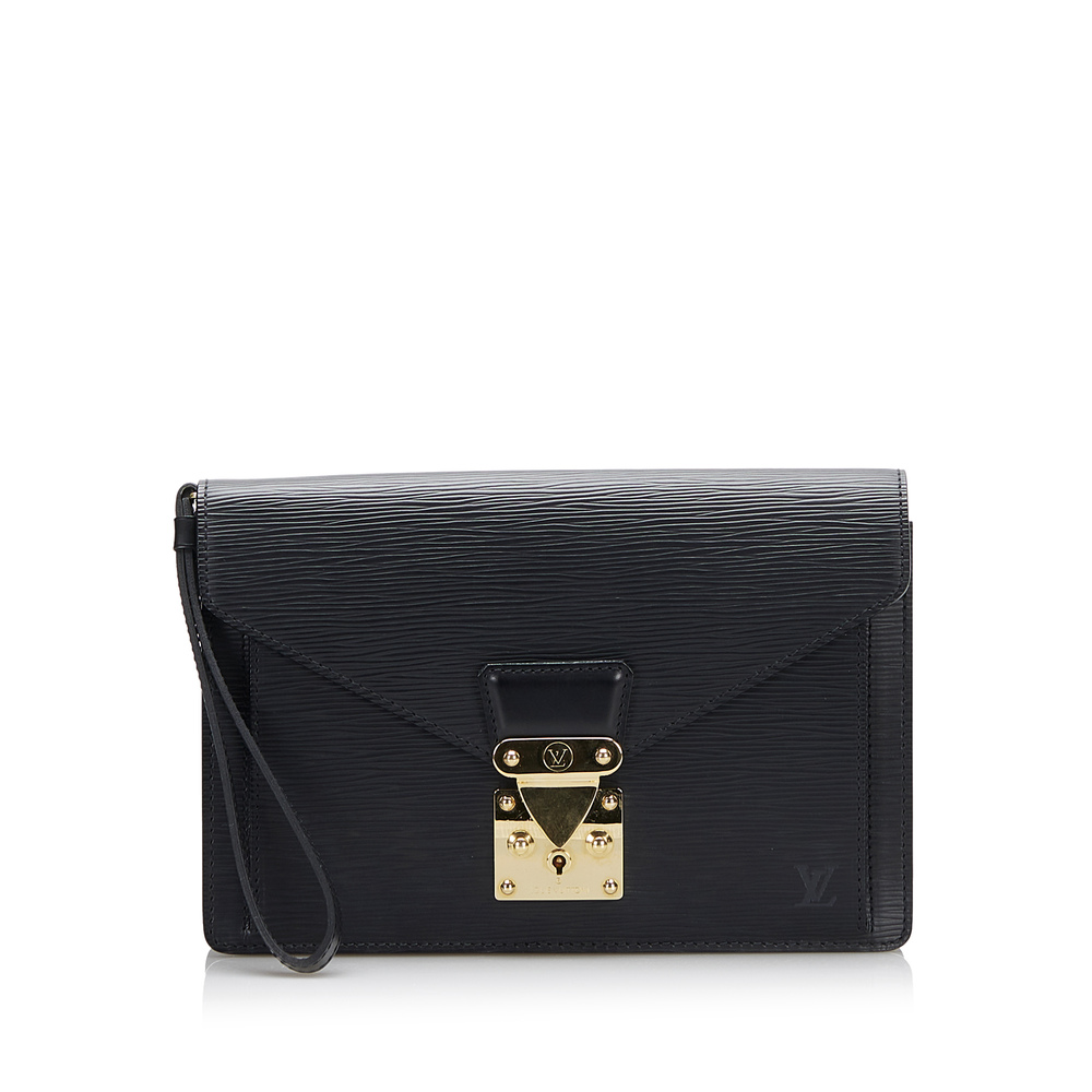 LOUIS VUITTON Epi Pochette Sellier Dragonne Clutch Bag - Picture 1 of 9